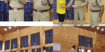 Police organises badminton tournament in Anantnag