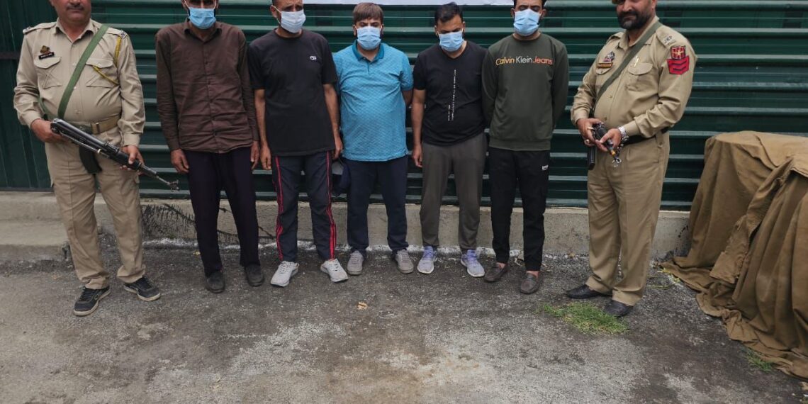 FAKE RECRUITMENT SCAM IN MILITARY ENGINEERING SERVICE (MES) BUSTED; 05 ACCUSED ARRESTED
