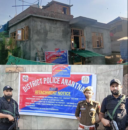 Residential House Worth ₹50 Lakh Attached In Anantnag: Police
