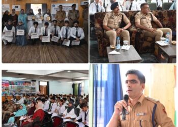  Police organizes debate prog to commemorate Sardar Vallabhbhai Patel at Police Public School Bemina, Srinagar