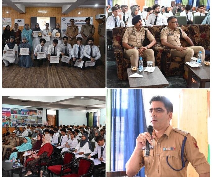  Police organizes debate prog to commemorate Sardar Vallabhbhai Patel at Police Public School Bemina, Srinagar