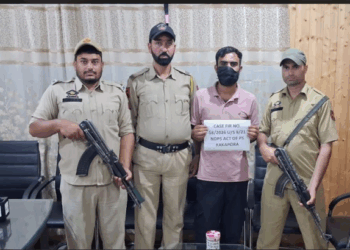 Drug Peddler Arrested, Contraband Substances  Seized In Kakapora Pulwama: Police