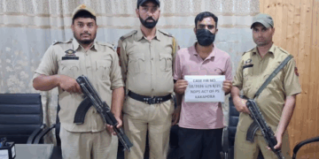 Drug Peddler Arrested, Contraband Substances Seized In Kakapora Pulwama: Police
