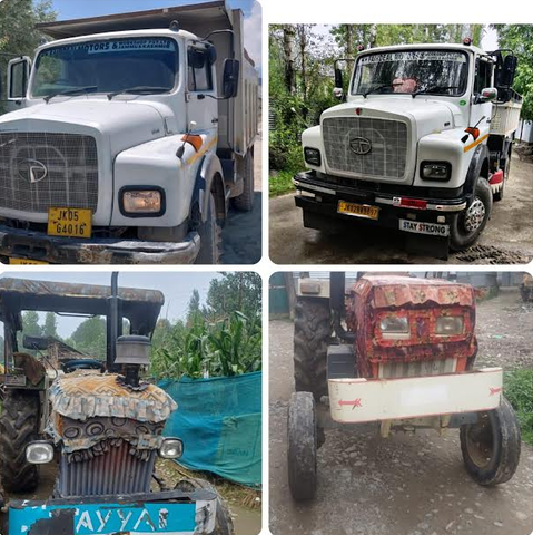 Four Vehicles Seized For Illegal Mining In Kunzer: Police