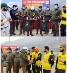 Police inaugurates T20 cricket tournament in Awantipora
