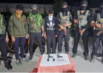 Two LeT associates arrested along with arms and ammunition in Baramulla: Police