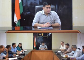 DC Poonch reviews PM Surya Ghar Muft Bijli Yojana implementation