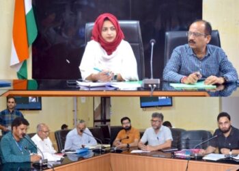 Chairperson DDC Poonch discusses implementation of Pradhan Mantri Jan Vikas Karyakram