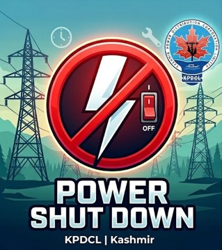 KPDCL announces shutdown in various parts of Valley