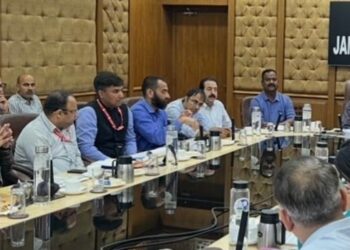 Principal Secretary DMRRR chairs UT-level review meeting on Pre-Monsoon readiness
