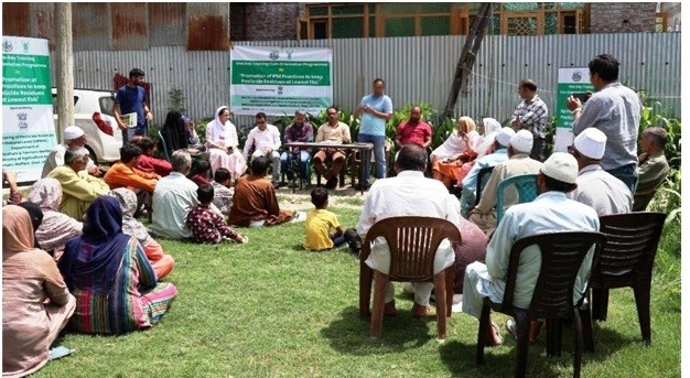 Prog on Promotion of IPM Practices to keep Pesticide Residue at Lowest ebb held at Panzinara