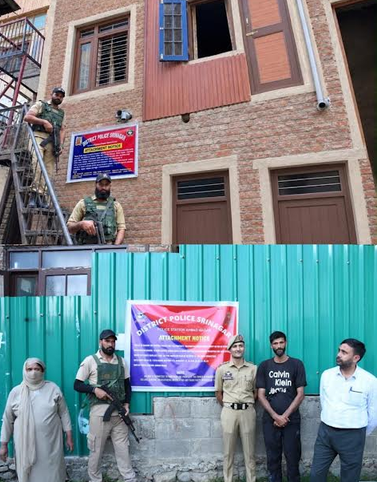 Properties Worth ₹7.11 Cr Linked To Drug & Terror Networks Attached In Srinagar: Police