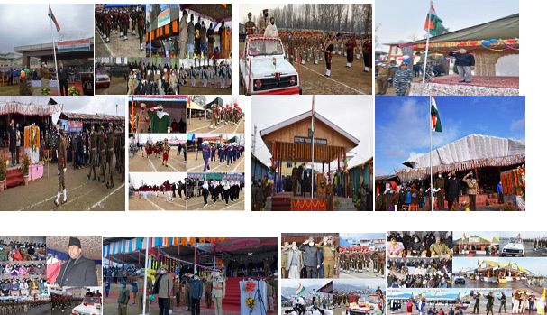 73rd R-Day celebrations held across Kashmir