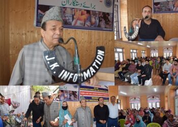 Speaker inaugurates mega awareness camp for Artisans at Nagam B’gam