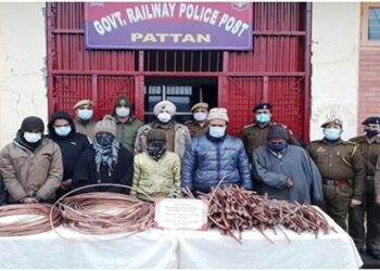 GRPK/RPF bust Gang of criminals involved in OHE Copper wire theft