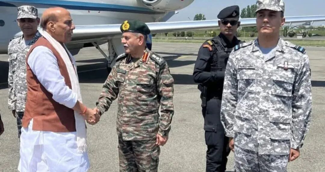 Op Sindoor biggest ever response to terrorism: Rajnath Singh in Srinagar