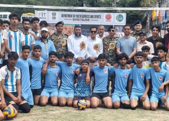 Rajouri ignites sporting spirit with grand opening of U-17 Volleyball Tournament