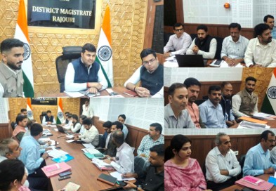 DC Rajouri Reviews Revenue Deptt Functioning