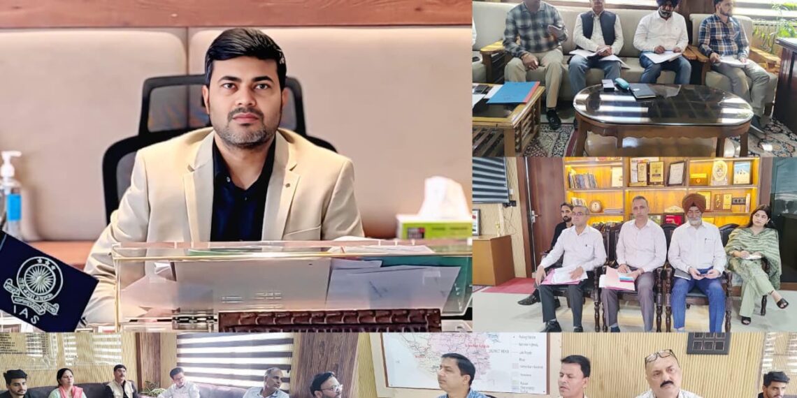 District-Level Committee reviews HADP Progress in Rajouri District