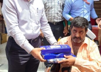 Camp for free distribution of aids, assistive devices held at Ramban
