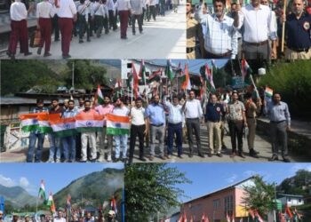 Mega Tiranga rally enthralls Banihal under Har Ghar Tiranga campaign