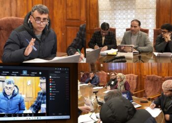 District-level Stakeholder Consultation Meet under RAMP held at Bandipora
