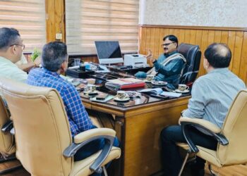 Javed Rana reviews water supply management, infra dev in Jammu