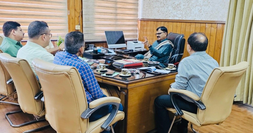 Javed Rana reviews water supply management, infra dev in Jammu