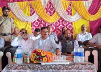 Javed Rana holds public outreach programme at RajporaKoular, Samba