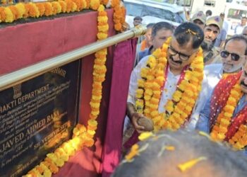 Rana lays foundation stone for flood-restoration, riverbank protection works worth ₹14.69 Cr in Jammu East, Nagrota