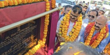 Rana lays foundation stone for flood-restoration, riverbank protection works worth ₹14.69 Cr in Jammu East, Nagrota