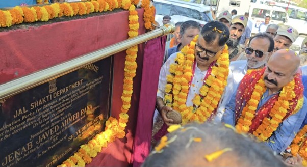 Rana lays foundation stone for flood-restoration, riverbank protection works worth ₹14.69 Cr in Jammu East, Nagrota