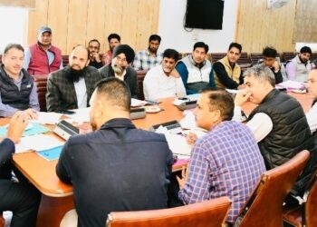Rana reviews progress of water supply projects Ang, Kulgam, Pulwama Distts