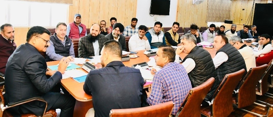Rana reviews progress of water supply projects Ang, Kulgam, Pulwama Distts