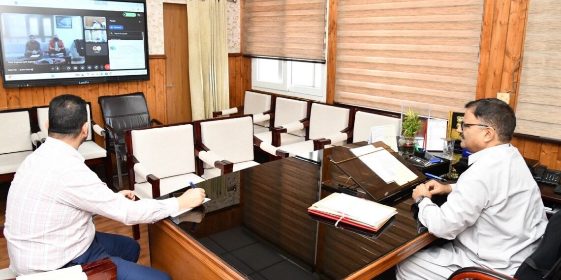 Rana reviews PHE & I&FC schemes in Kashmir,calls for timely, quality execution