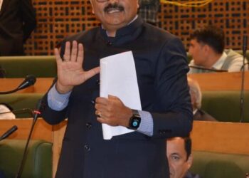 Upgradation of irrigation infrastructure underway  in Anantnag district: Javed Rana