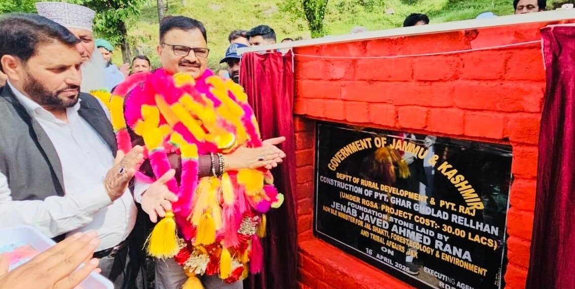 Rana lays foundation stone for Panchayat Ghar at Gholad Relhan