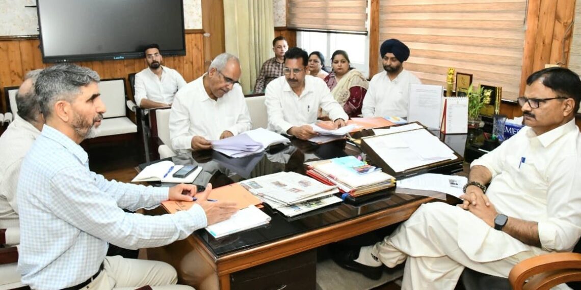Infra works, particularly the Girl’s Hostel, shall be completed on priority: Javed Rana