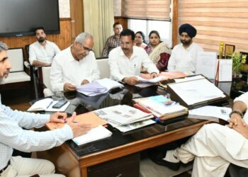 Infra works, particularly the Girl’s Hostel, shall be completed on priority: Javed Rana