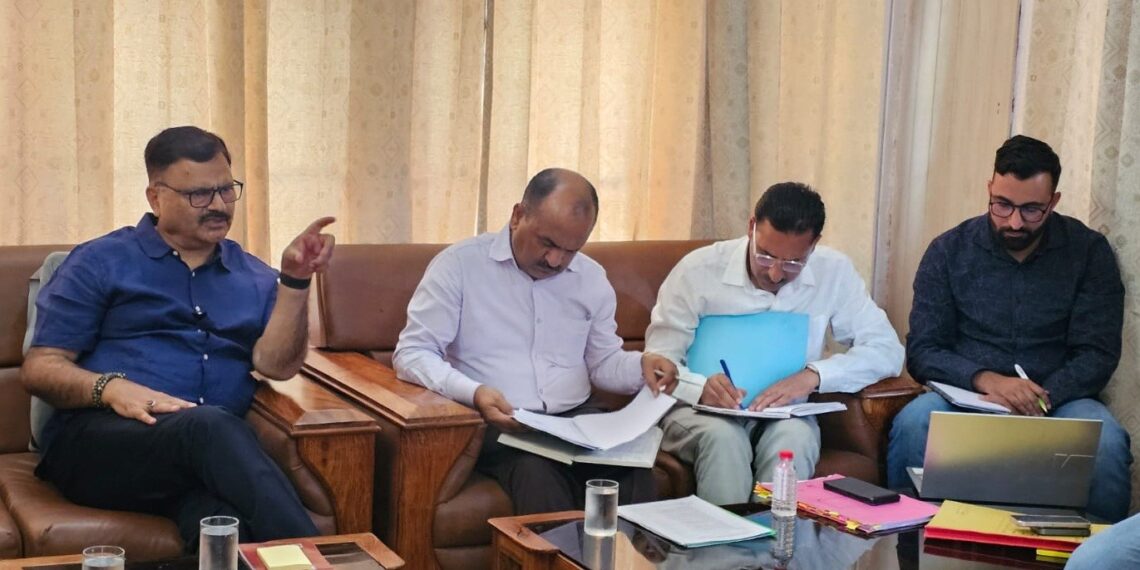 Rana reviews annual action plan 2026-27 for Poonch, emphasizes timely project completion
