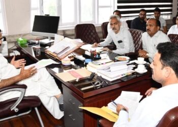 Javed Rana reviews development works, annual action plan for Poonch