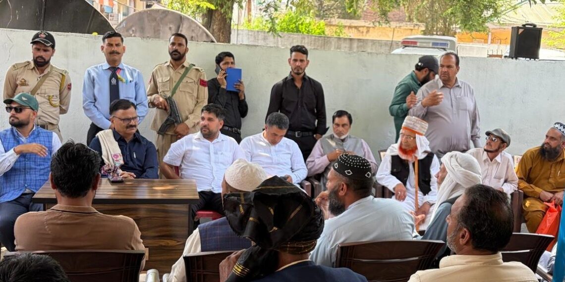 Rana reviews departmental performance at Mendhar Sub-Division