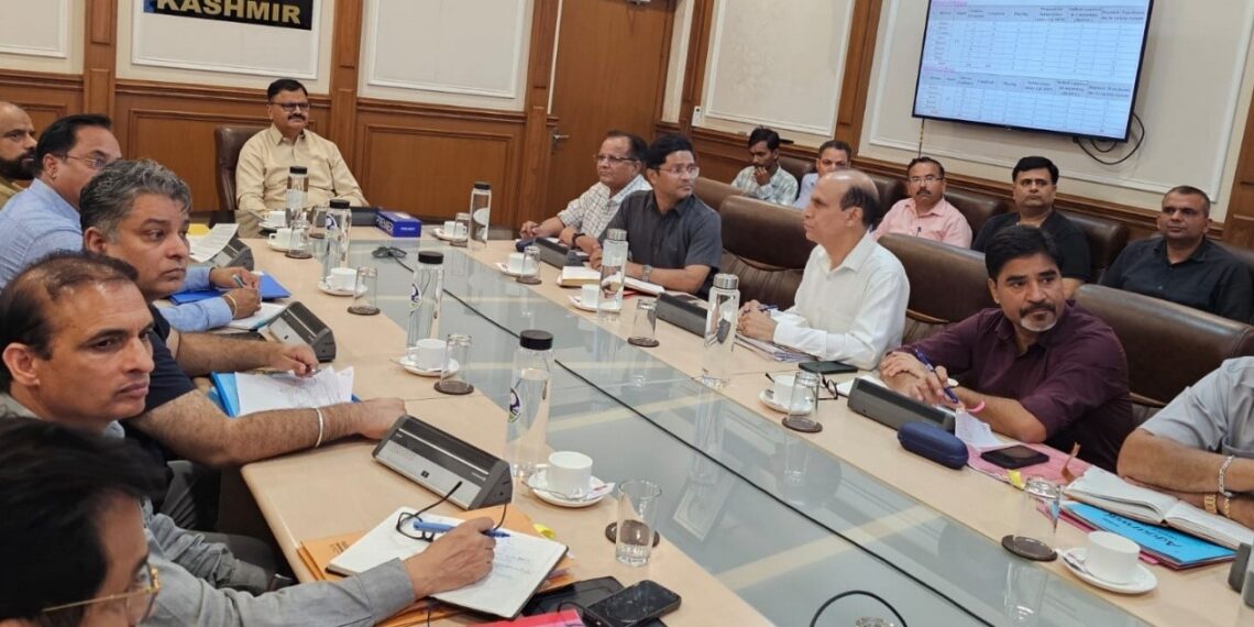 Javed Rana reviews PHE, I&FC functioning in Jammu Division