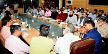 Rana reviews water supply, irrigation, forest, tribal issues of Khanyar, Hazratbal constituencies