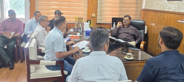 Javed Rana calla for strengthening Rural Road Connectivity in Mendhar, Asks officers to expedite PMGSY Works