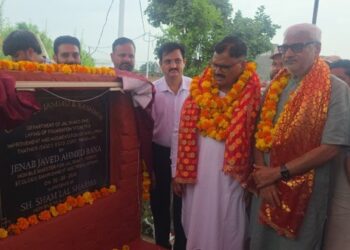 Javed Rana launches ₹14.38 cr water supply projects for Upper Thathar, Sidhra under SASCI
