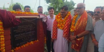Javed Rana launches ₹14.38 cr water supply projects for Upper Thathar, Sidhra under SASCI