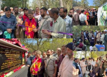 Speaker Inaugurates 2.4-Km Inner Link Roads at Tangnar Sheikhpura