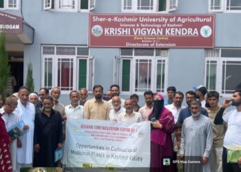 RCFC NR-II organizes: Training Prog on Medicinal Plant Cultivation at KVK Budgam