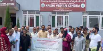 RCFC NR-II organizes: Training Prog on Medicinal Plant Cultivation at KVK Budgam